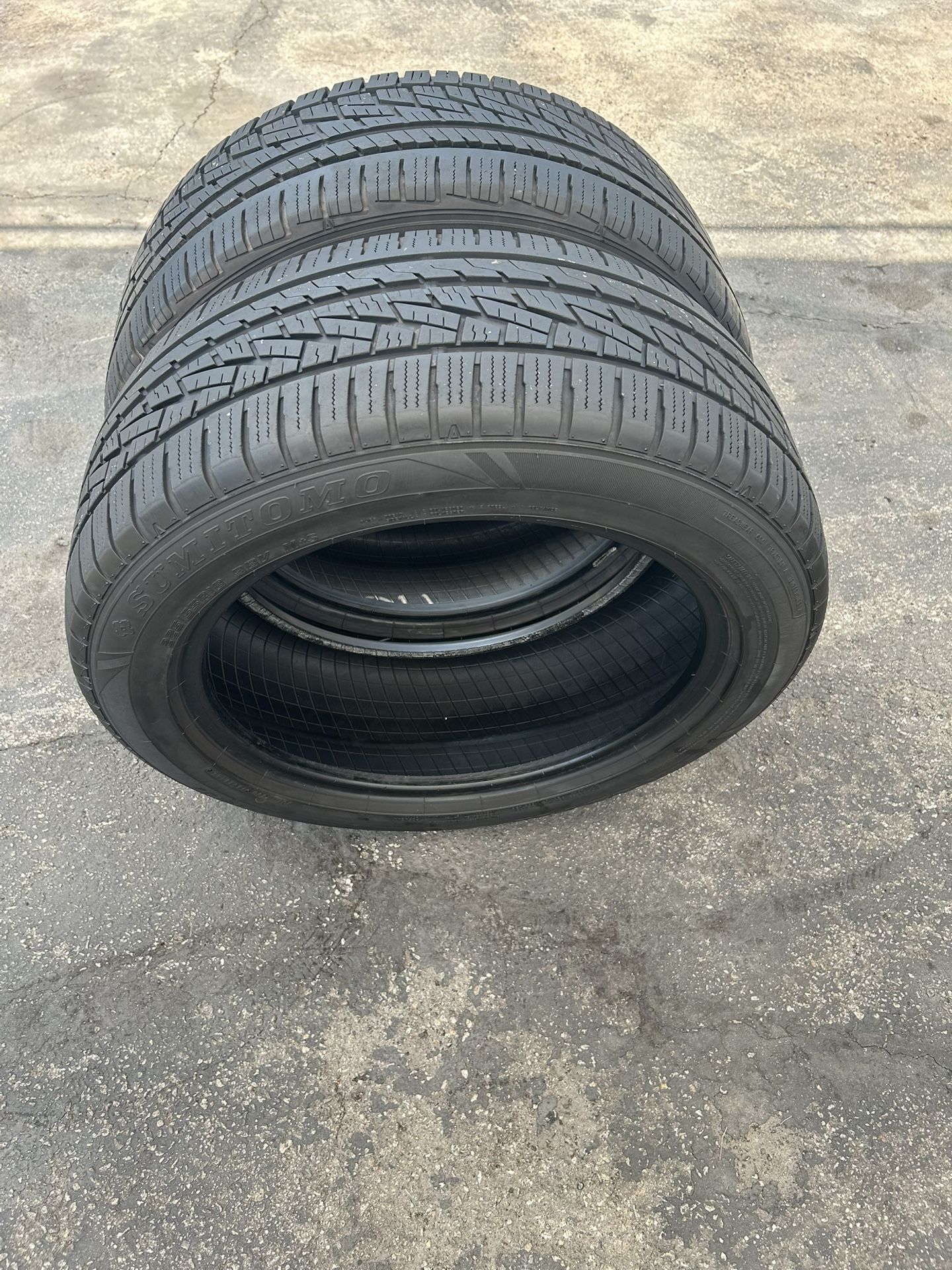 2. Tires. 225. 55. 18. Falken