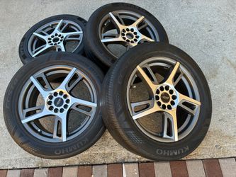 rims MB Wheels 5x112 - 5x105 Universal rines For Jetta Passat Atlas Beetle Golf Crossgolf Tiguan Gti Mercedes Benz Audi Cruze Aveo