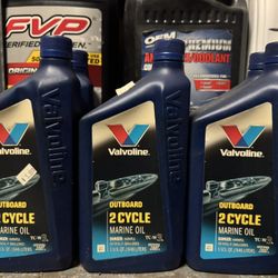 Valvoline 2 Cycle Marine Oil, 1 Quart