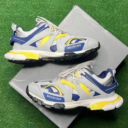 Balenciaga Track Sneaker ‘White Dark Blue Yellow’