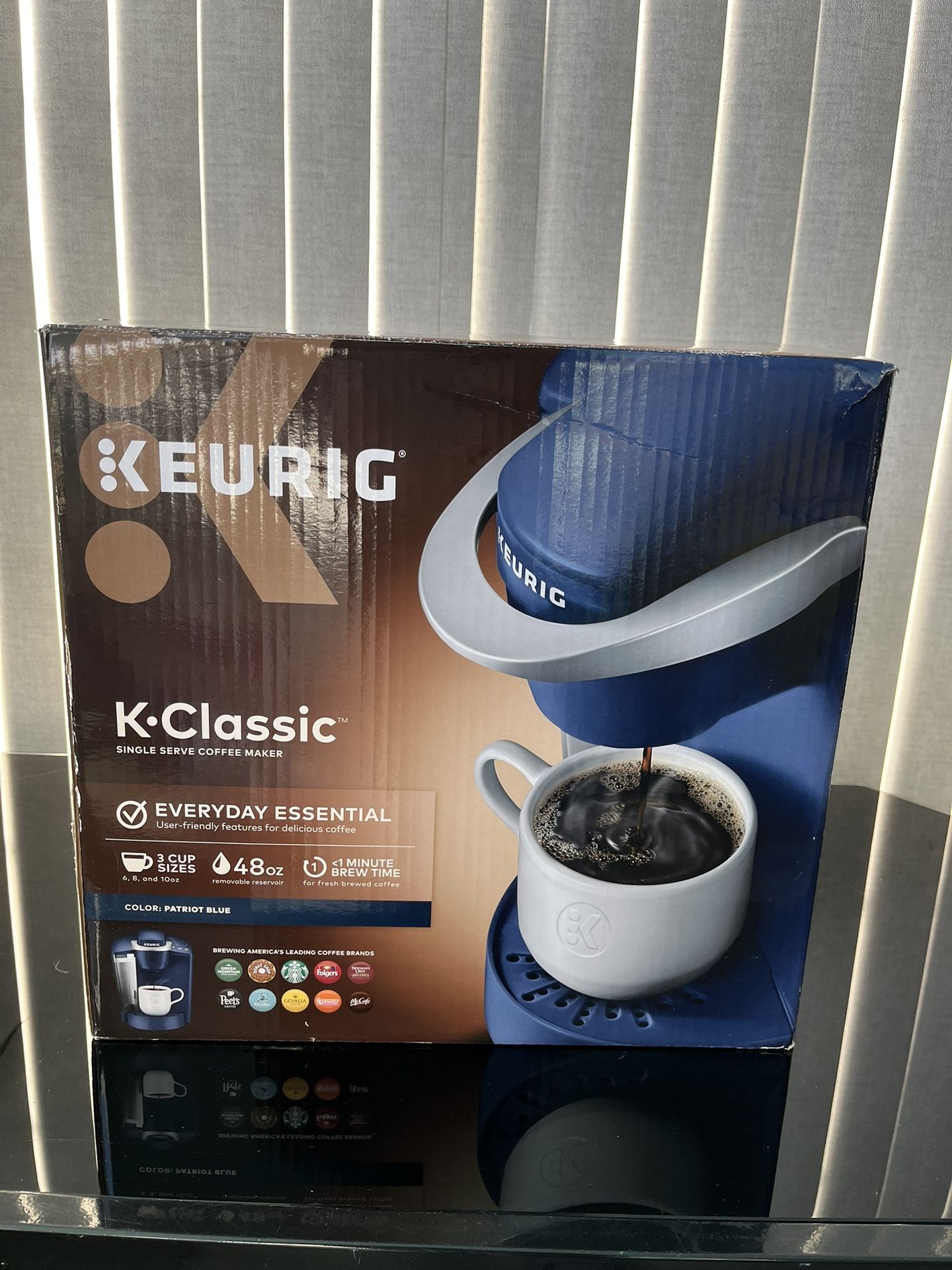 Keurig K Classic K50 Single Serve K Cup Pod Coffee Maker Dark