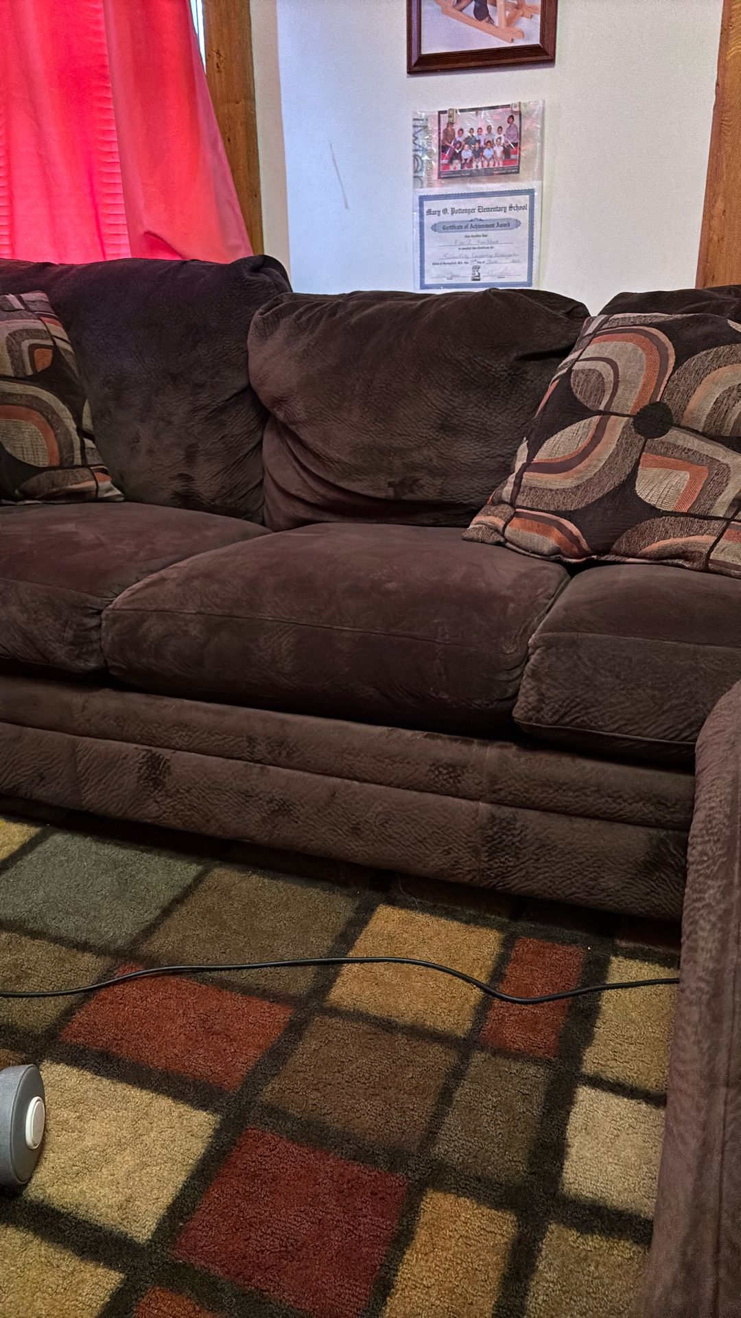 2 Piece Family Couches Use And In Good Condition