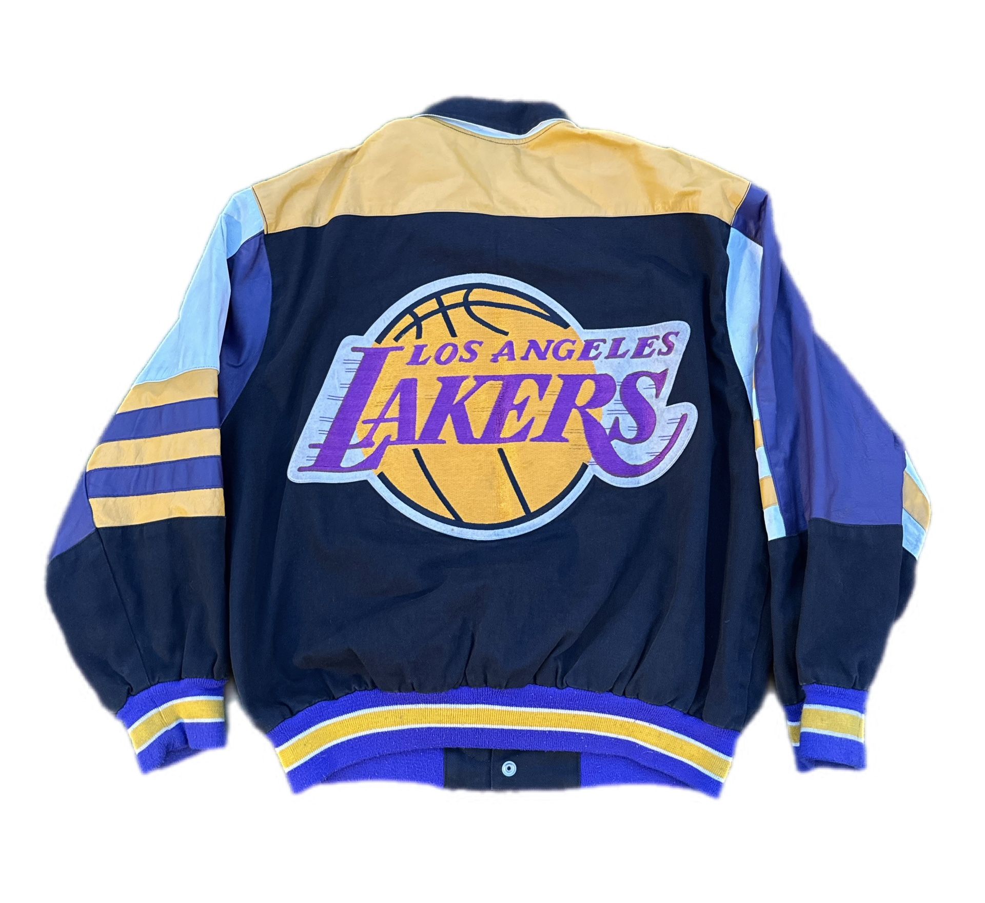 Jeff Hamilton Vintage Los Angeles Lakers Jacket Mens XL NBA Basketball 90s