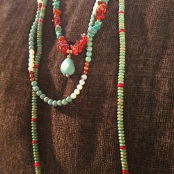 Vintage Turquoise Necklaces 