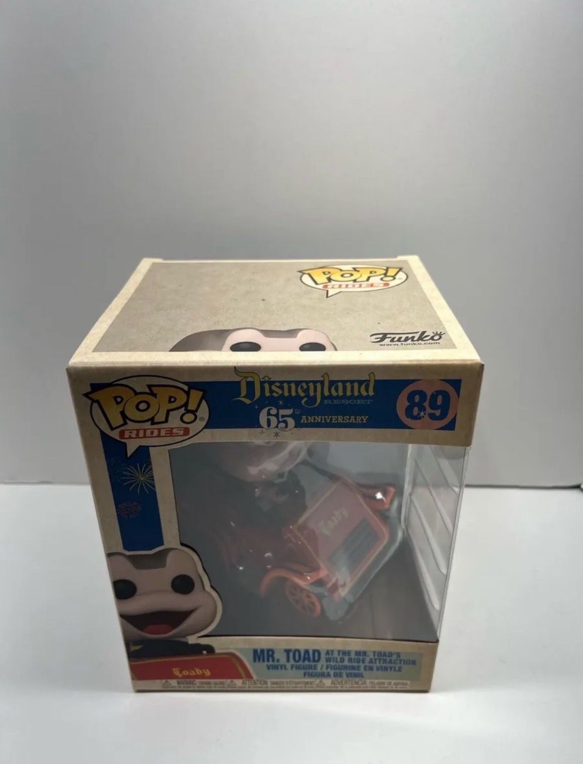 Funko Pop! Rides: Disney - Mr. Toad at the Mr. Toad's Wild Ride Attraction #89