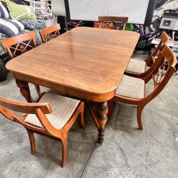 Table And 6 Chairs 