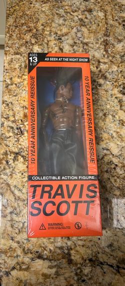 Travis Scott Collectible Rodeo Action Figure 10th Anniversary Reissue