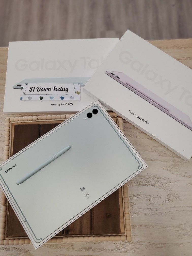Samsung Galaxy Tab FE Plus - $1 DOWN TODAY, NO CREDIT NEEDED