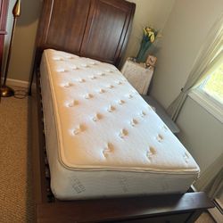 Brand New Twin Bed With Mattress, Never use
