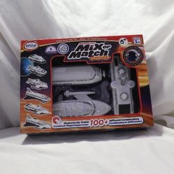 Magnetic Mix or Match Vehicles - Space Explorer Set by Popular Playthings - STEM Construction Toy (Ages 3+) Description: Build, connect, an