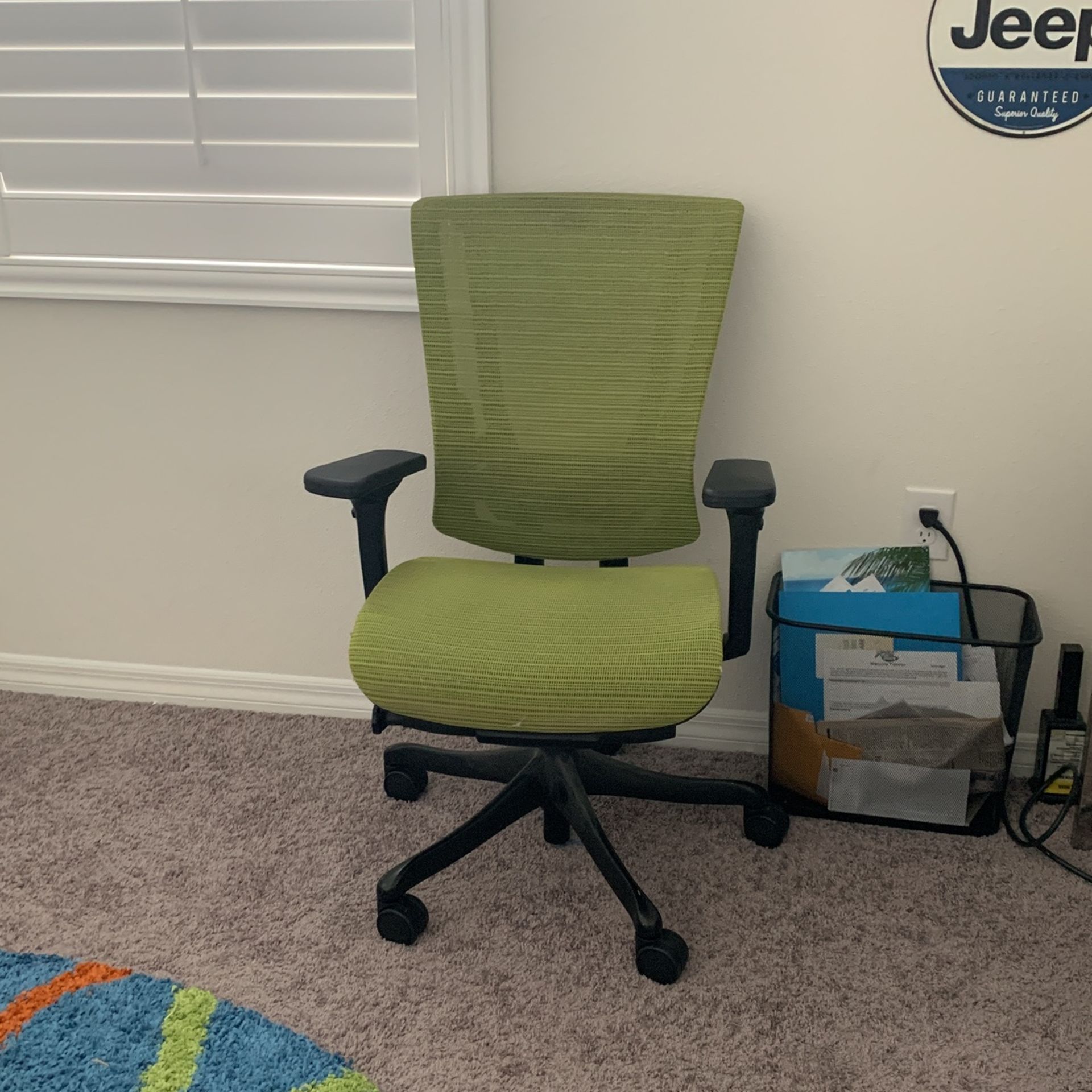 Lime Green Office Chair