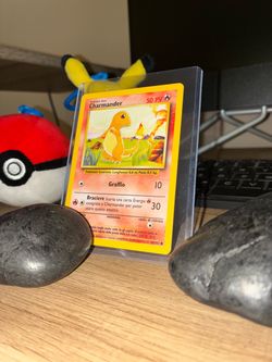 Charmander Pokémon Base Set Card 46/102 Italian