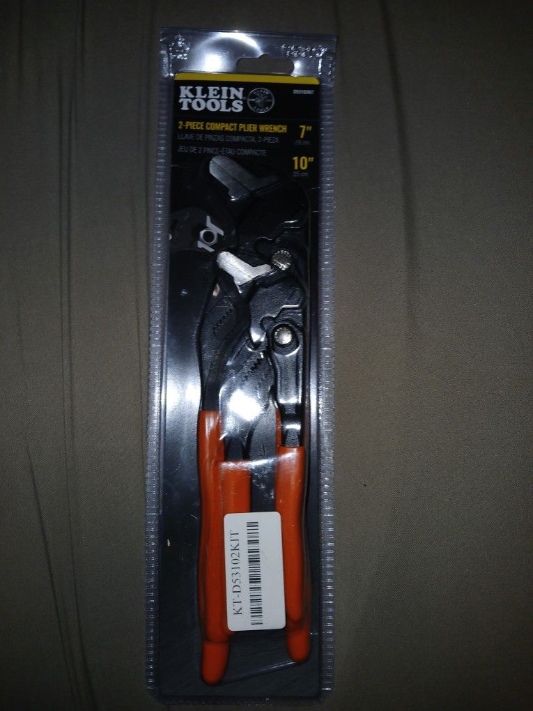 Klein Tools Plier Wrench Set $40
