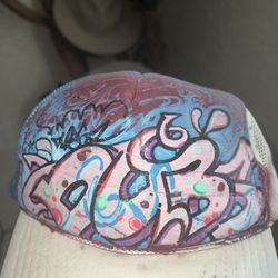 Street Art Urban Graffiti Artist Spray Paint Trucker Surf Hat 