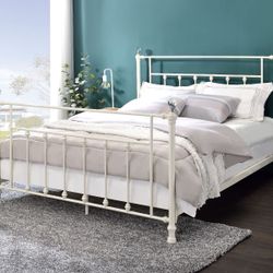 METAL FRAME IN WHITE-CAMA