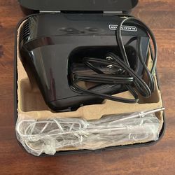 black+ Decker 6speed Hand Mixer