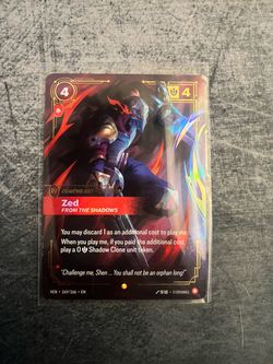 Riftbound overnumbered Zed
