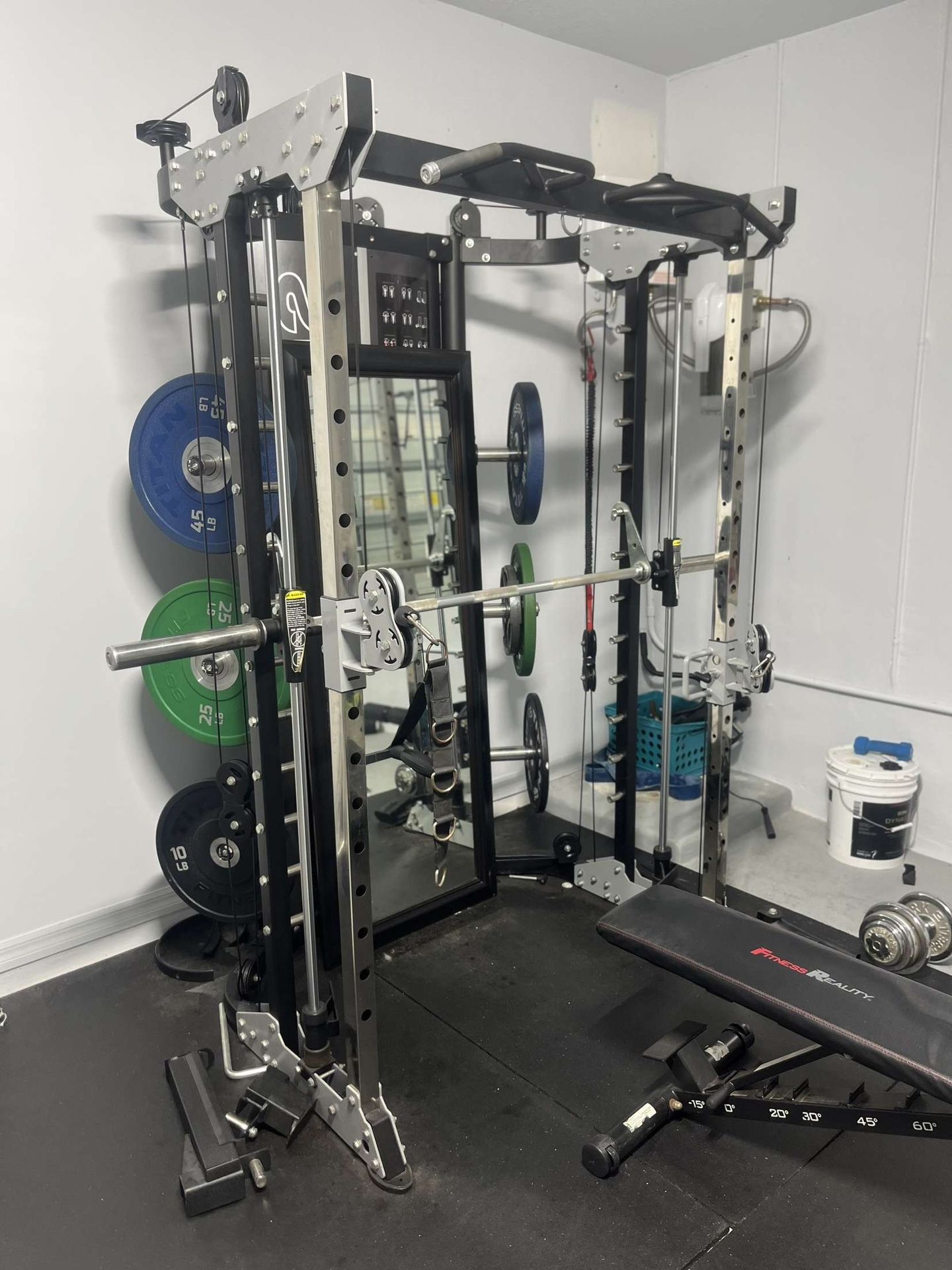 Smith machine with Weights