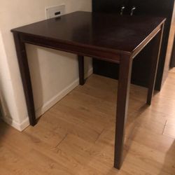 Brown High Top Table
