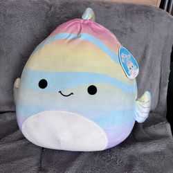 Canda the Rainbow Fish 16” Squishmallow