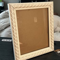 Elegant White Photo Frame