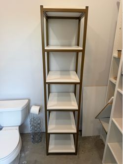 CosmoLiving by Cosmoplitan Billie Metal Bookcase Etagere