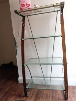Glass shelf