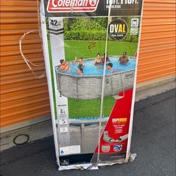 Pool Coleman 16x10x42ft new