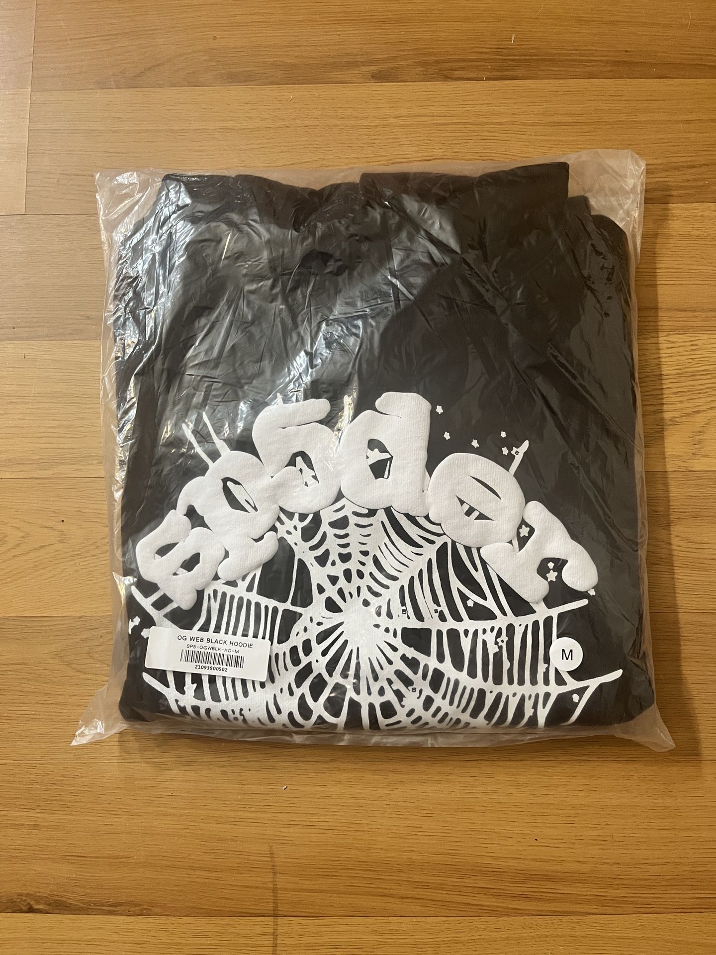 Sp5der Hoodie OG Web Black