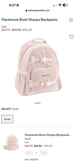 Pottery Barn Kids Backpack