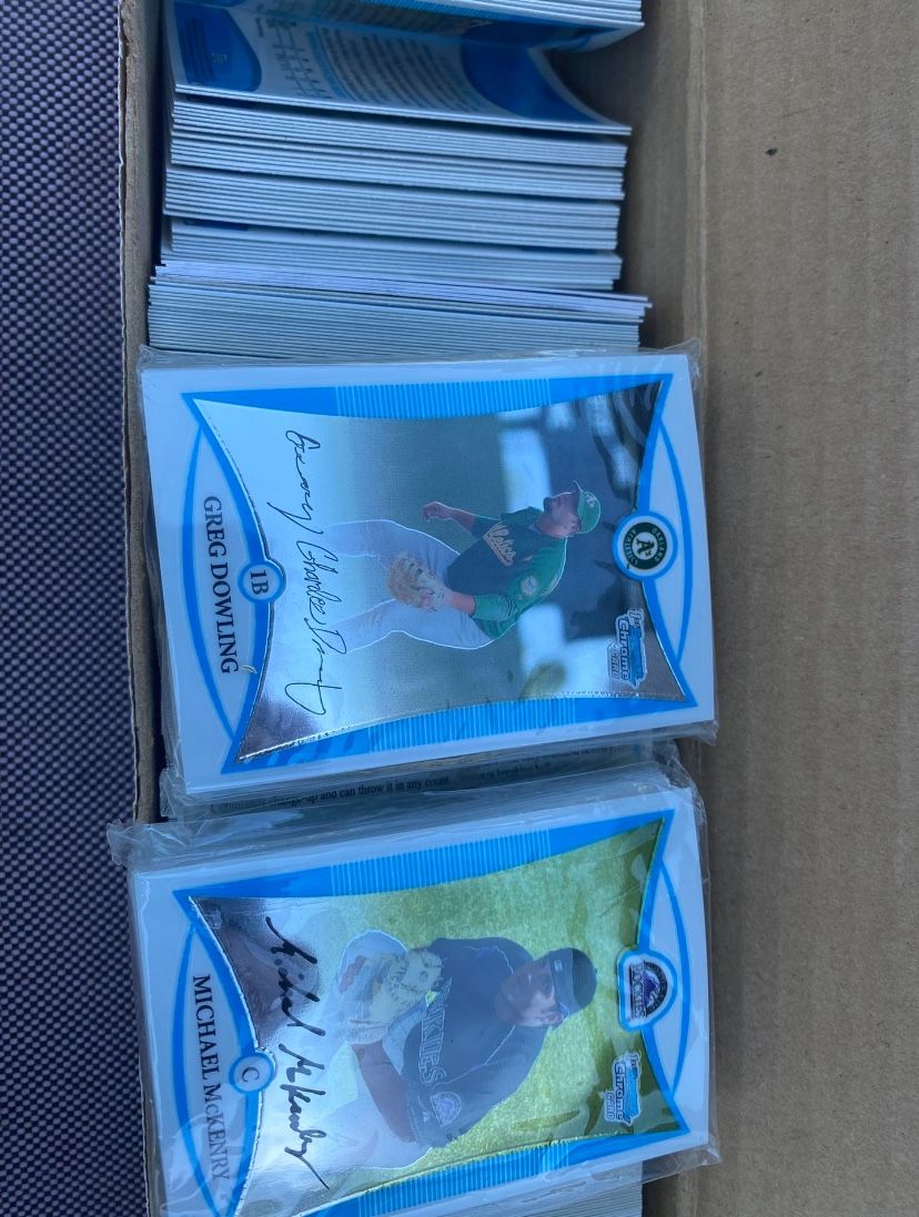 Signed Baseball Cards