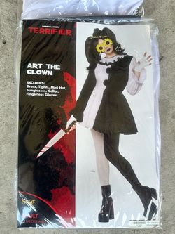 Women (M) terrifer costume Halloween costume