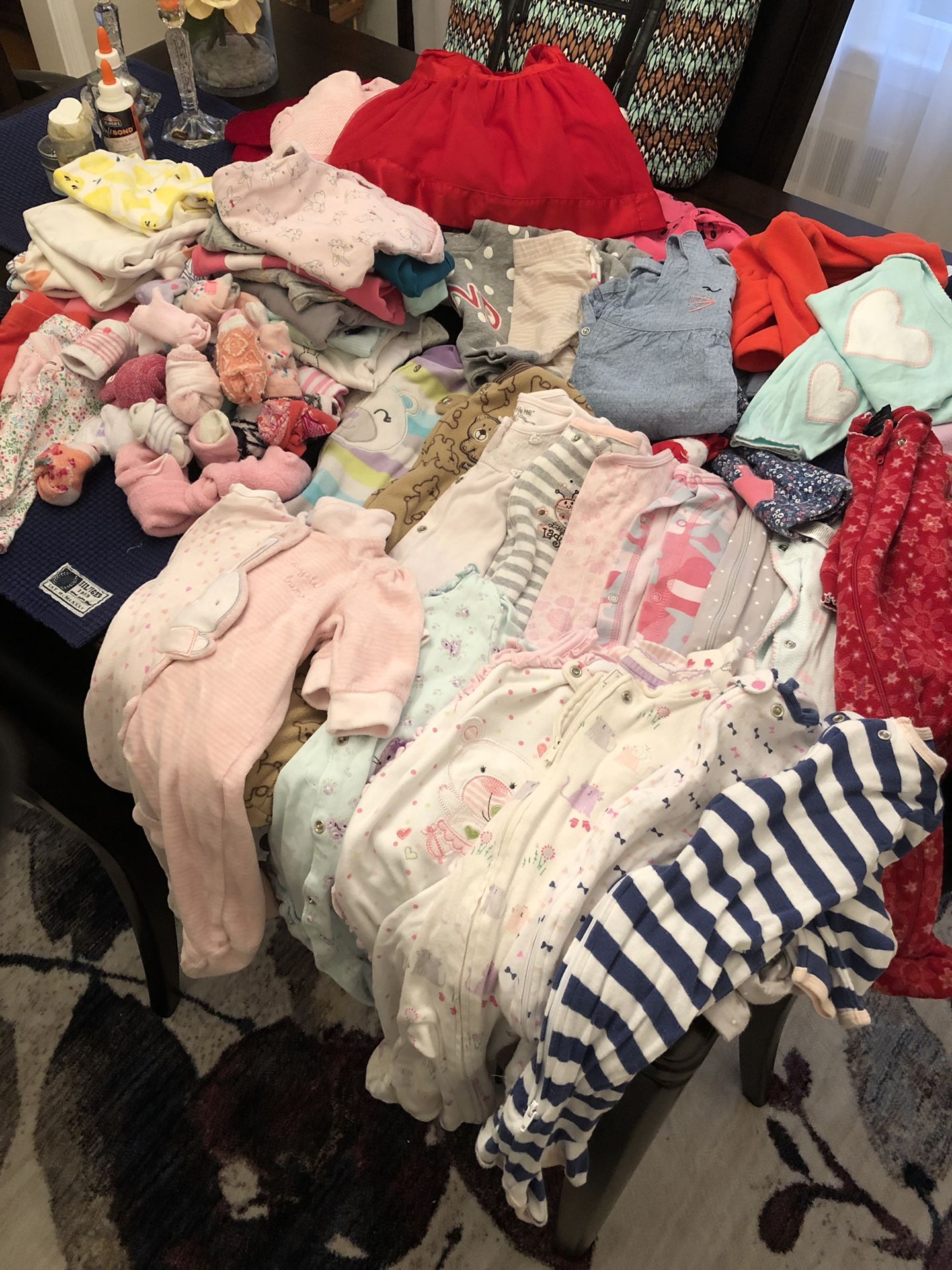 Assorted Baby Girl Clothes 3-6 months