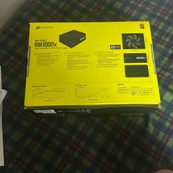Rm1000x Power Supply 80 Plus Gold Corsair 
