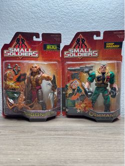 Vintage 1998 Small Soldiers Archer & Chip Hazard Sealed Action Figures – Kenner Hasbro