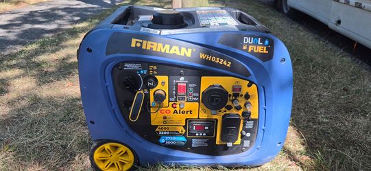 FIRMAN WH03242 Dual Fuel Inverter Generator – 4000W