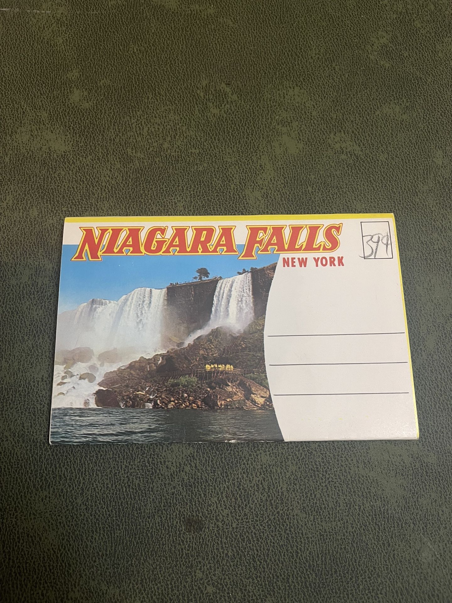 Vintage Colourpicture Niagara Falls Postcard Book