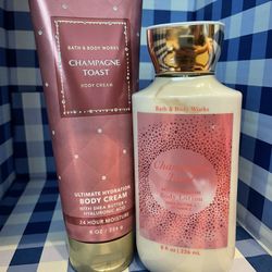 🥂NEW!! Bath & Body Works Champagne Toast Body Care Set