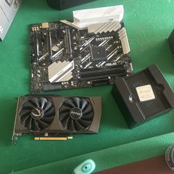 3060 TI+ AMD RYZEN 5 3600 And X4700 Motherboard