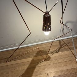 Star Rose Gold Copper Lamp Ikea