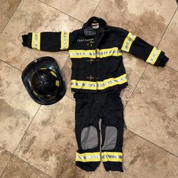 Kids Firefighter Costume - Size 2-3