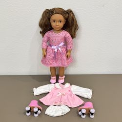 Brown Hair Our Generation Doll includes Extra Clothes 