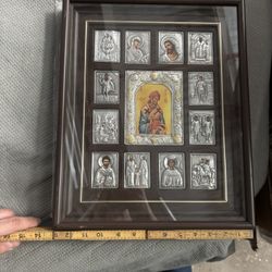 16x13 Holy Icon Plated 