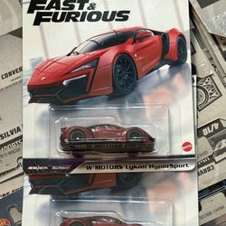Hot Wheels Fast and Furious Fast Stars W MOTORS Lykan Hypersport
