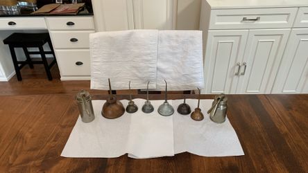 Vintage Oil Can Collection