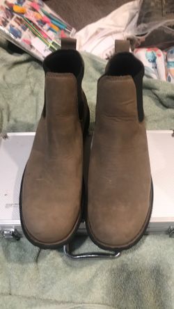 Mens size 11.5 danner tramline Chelsea 917 GTX waterproof no lace boots