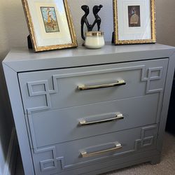 Grey Dresser / Chest / Nightstand Table - 2 Available 