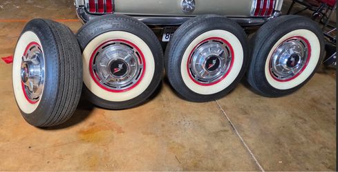 1959 Chevy Rims & Tires G78-14 like brand New (contact info removed)
