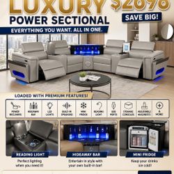 🔥 ULTIMATE LUXURY POWER SECTIONAL – ONLY $2,698! 🔥  