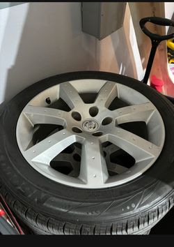 (2) 350z Rims And Tires 